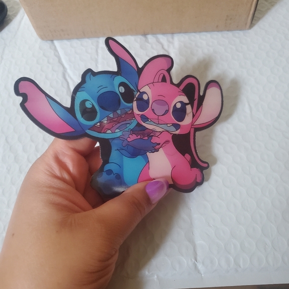 🍒🍒 Lilo & Stitch: Stitch & Angel Motion Changing Sticker - Picture 4 of 6